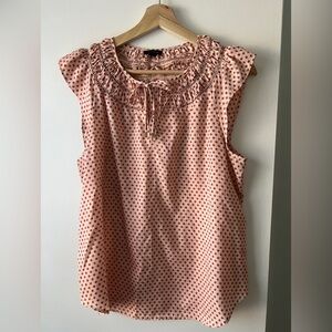 Ann Taylor ruffle tank